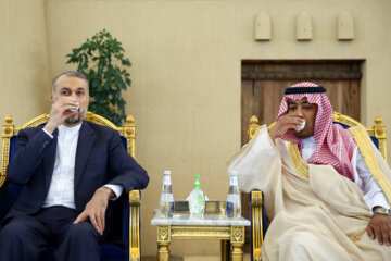 Visita del canciller Amir Abdolahian a Arabia Saudí 