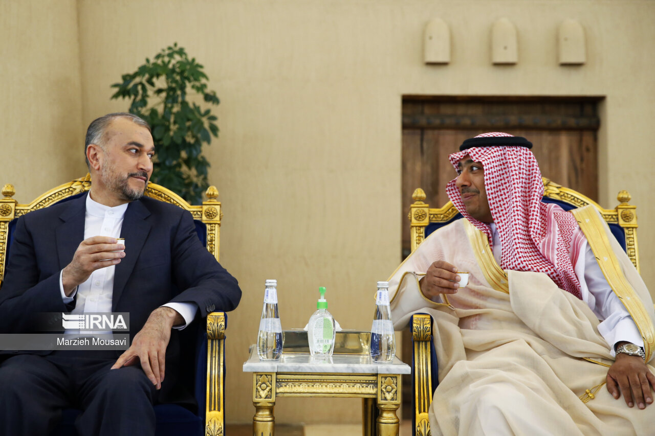 استقبال از «حسین امیرعبداللهیان» وزیر امور خارجه جمهوری اسلامی ایران در ریاض