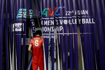 نخستین روز مسابقات والیبال قهرمانی مردان آسیا