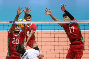 Primer día del Campeonato Asiático de Voleibol Masculino 2023 en Urmia