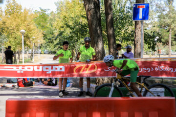 Olimpiada de ciclismo de cadetes en Mashhad