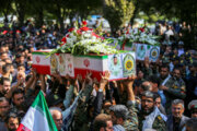 Funeral held for defenders of security in Iran’s Isfahan