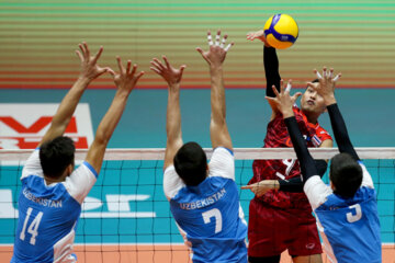 Tercer día del Campeonato Asiático de Voleibol Masculino 2023 en Urmia