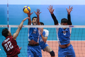 Tercer día del Campeonato Asiático de Voleibol Masculino 2023 en Urmia