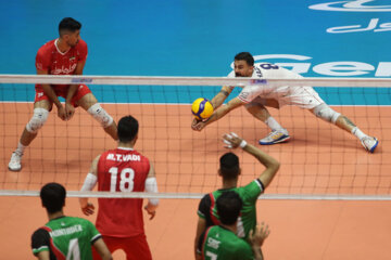 Tercer día del Campeonato Asiático de Voleibol Masculino 2023 en Urmia