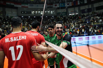 Tercer día del Campeonato Asiático de Voleibol Masculino 2023 en Urmia