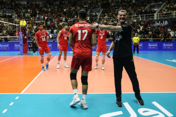 Tercer día del Campeonato Asiático de Voleibol Masculino 2023 en Urmia