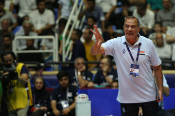 Tercer día del Campeonato Asiático de Voleibol Masculino 2023 en Urmia