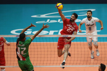 Tercer día del Campeonato Asiático de Voleibol Masculino 2023 en Urmia