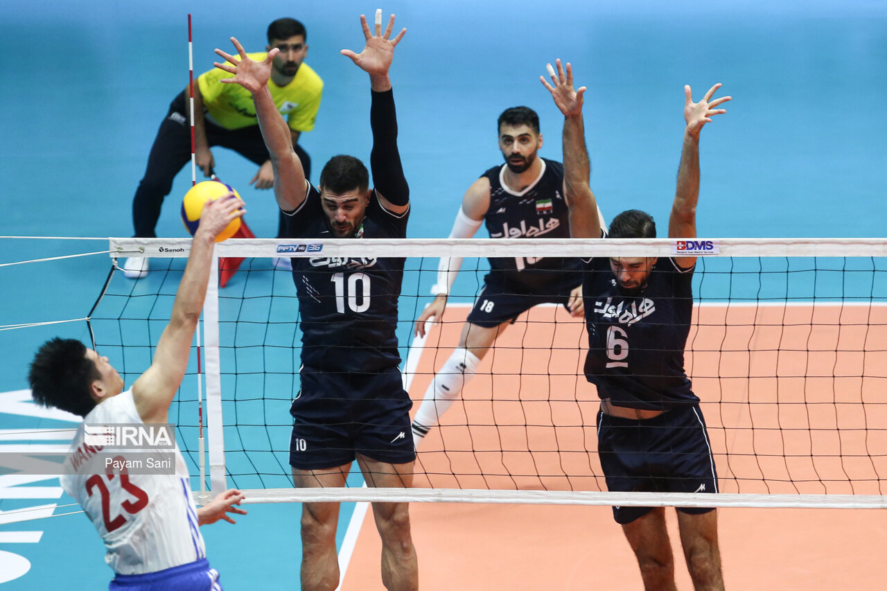 صعود ملی‌پوشان والیبال ایران به فینال؛ چینی‌ها هم تسلیم شدند