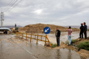 راه دسترسی چهار روستای معمولان قطع شد