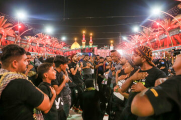 Pèlerins d’Arbaeen à Bain-ul-Haramain