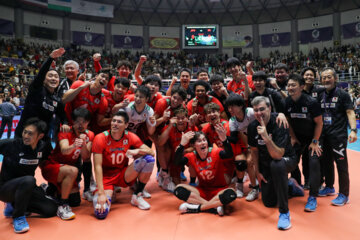 قهرمانی ژاپن در مسابقات والیبال قهرمانی آسیا