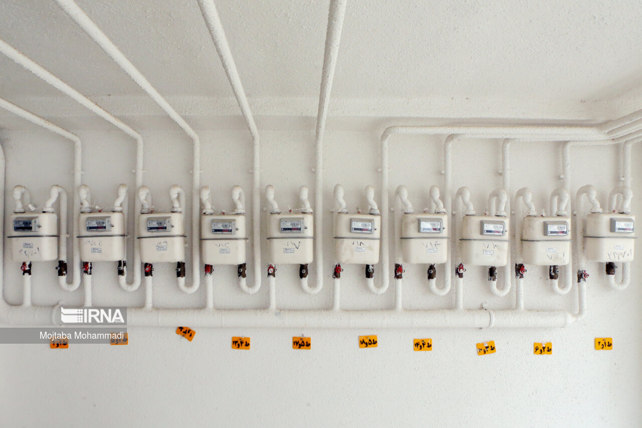 مصرف گاز خانگی با کاهش دما افزایش یافت مصرف گاز خانگی با کاهش دما افزایش یافت