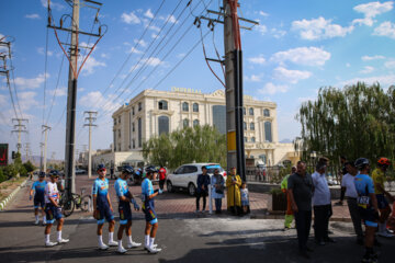 La 3ª fase del Tour de Ciclismo Irán-Azerbaiyán