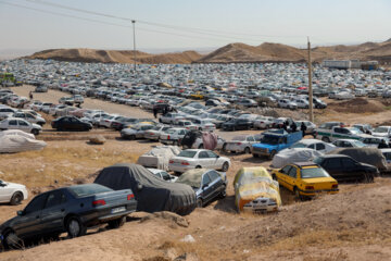 بیش از ۱۲۰ هزار خودرو در پارکینگ‌های مرز خسروی پارک شده است