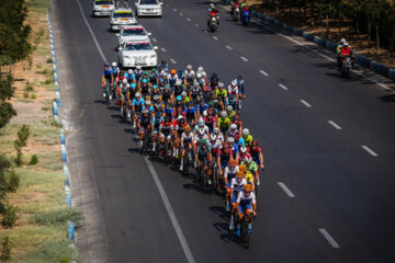 La 4ª fase del Tour de Ciclismo Irán-Azerbaiyán