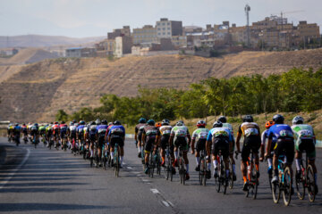 La 4ª fase del Tour de Ciclismo Irán-Azerbaiyán