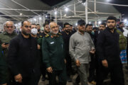 Le chef du Corps des Gardiens de la révolution islamique visite la frontière de Shalamcheh