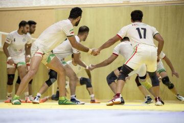 L'équipe nationale d’Iran de Kabaddi se prépare pour les Jeux asiatiques 2023