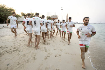 Campamento de entrenamiento de la selección iraní de Kabaddi
