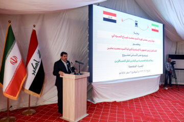 محمد مخبر معاون اول رئیس جمهور و محمد شیاع السودانی نخست وزیر عراق