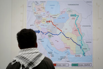 نقشه فاصله مرز ریمدان با نقاط مختلف ایران