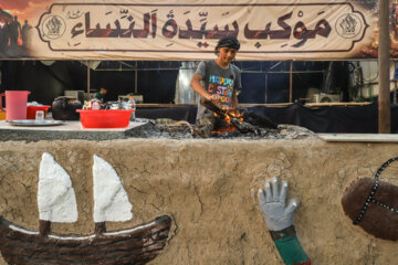 Les pèlerins d'Arbaeen à la frontière de Shalamcheh