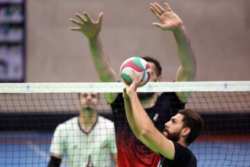 Entrenamiento de la selección iraní de voleibol sentado masculino
