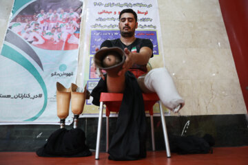 Volleyball assis : l’équipe masculine d’Iran se prépare pour les Jeux paralympiques de Guangzhou