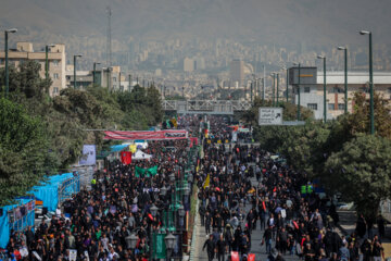 Arbaeen march in Tehran