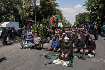 پیاده روی جاماندگان اربعین در تهران