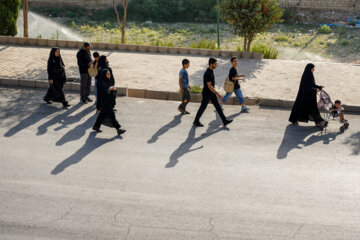 پیاده روی جاماندگان اربعین- خرم آباد