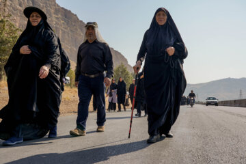 پیاده روی جاماندگان اربعین- خرم آباد