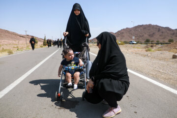 Tehraníes participan en caminata simbólica de Arbaín