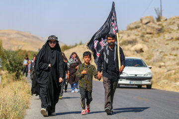 زائران پیاده «چناران شهر»