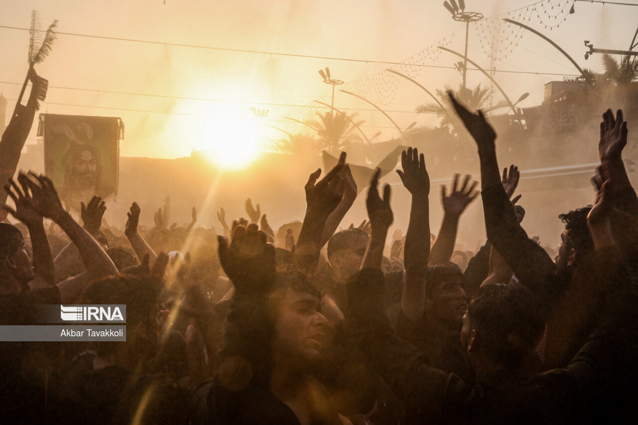 عزاداری در غروب اربعین