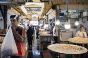 Shrimp from Persian Gulf in Bushehr market