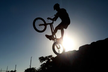 El Campeonato de Bici Trial de Irán
