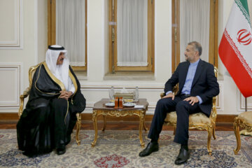 دیدار «عبدالله العنزی» سفیر جدید عربستان با «حسین امیرعبدالهیان» وزیر امور خارجه