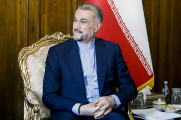 «حسین امیرعبدالهیان» وزیر امور خارجه در دیدار با نماینده ویژه اتحادیه اروپا در امور خلیج فارس 