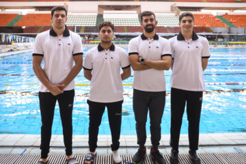 تمرین تیم ملی پارا شنای ایران