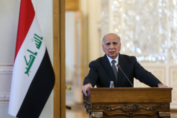 نشست خبری مشترک وزرای خارجه عراق و ایران