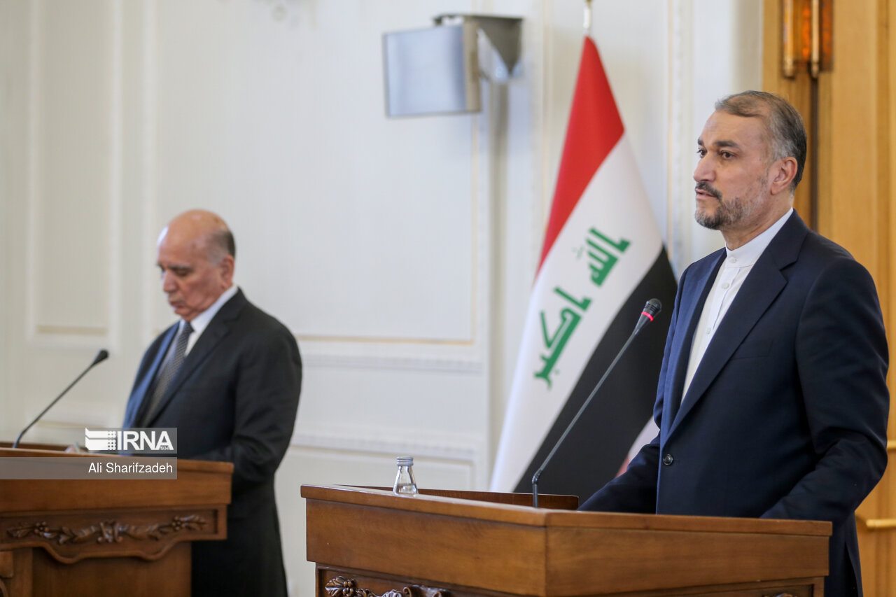 وزير خارجية ايران : العراق سينفذ كامل بنود الاتفاق الامني
