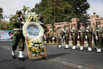 Funeral por 23 de los mártires de la Defensa Sagrada en Urmia