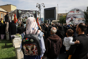 Funeral por 23 de los mártires de la Defensa Sagrada en Urmia