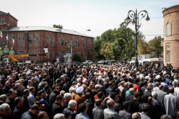 Funeral por 23 de los mártires de la Defensa Sagrada en Urmia