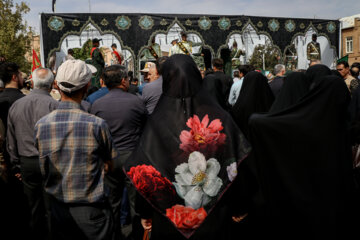 Funeral por 23 de los mártires de la Defensa Sagrada en Urmia