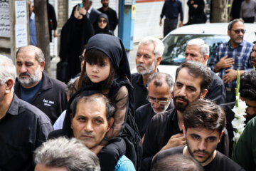 Funeral por 23 de los mártires de la Defensa Sagrada en Urmia