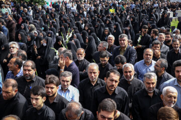 Funeral por 23 de los mártires de la Defensa Sagrada en Urmia